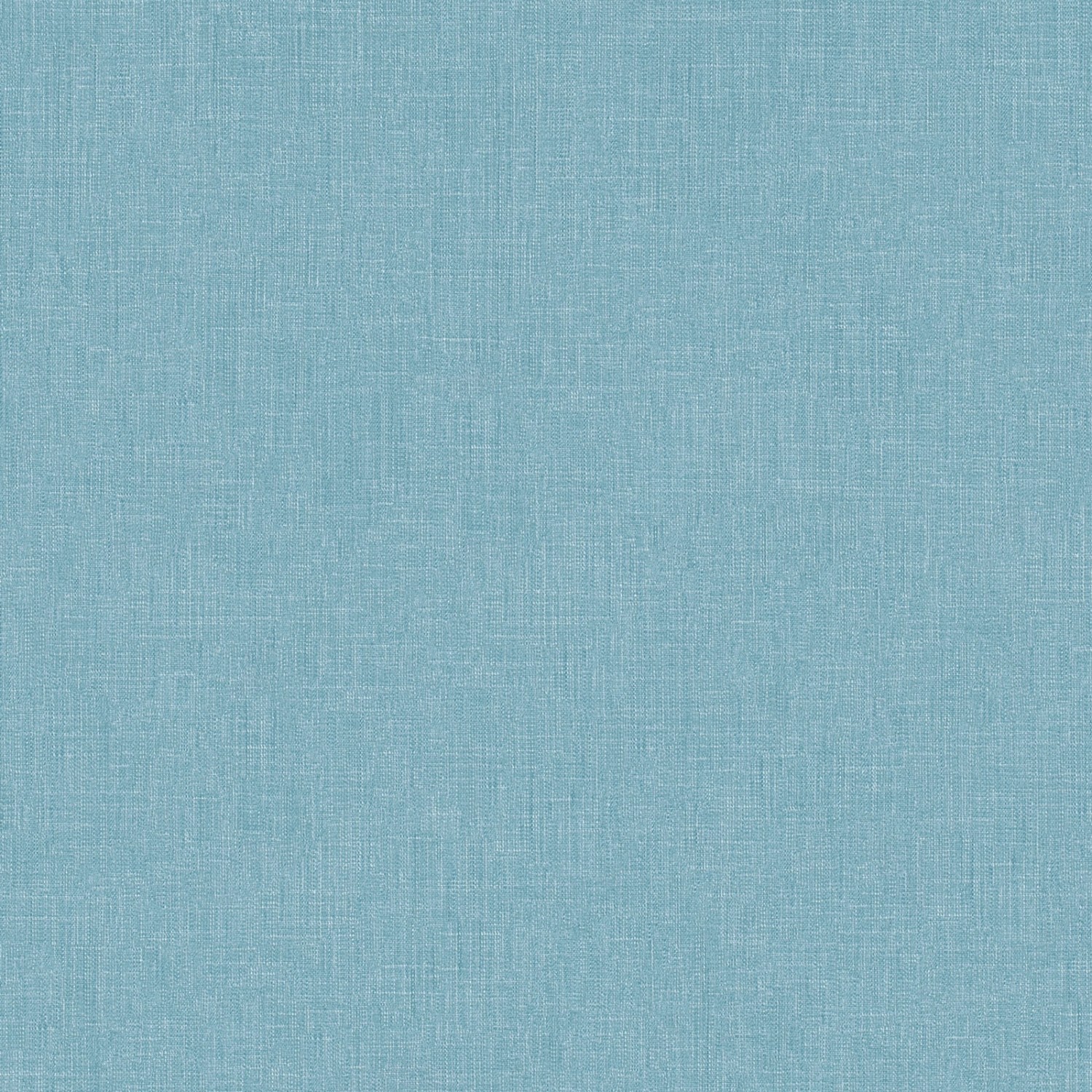Bricoflor Blaue Tapete für Schlafzimmer und Kinderzimmer Uni Vliestapete mit Leinenstruktur Einfarbige Wandtapete in Türkis von Bricoflor