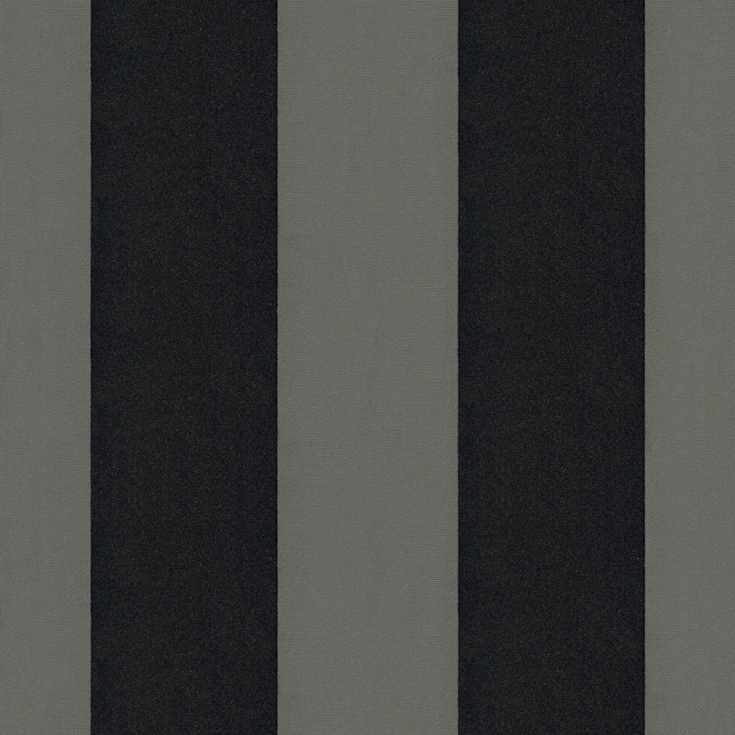 Bricoflor Gestreifte Tapete Schwarz anthrazit Klassische Blockstreifen Vliestapete mit Samt auf Vinyl Flock Wandtapete aus Vlies mit Streifen von Bricoflor