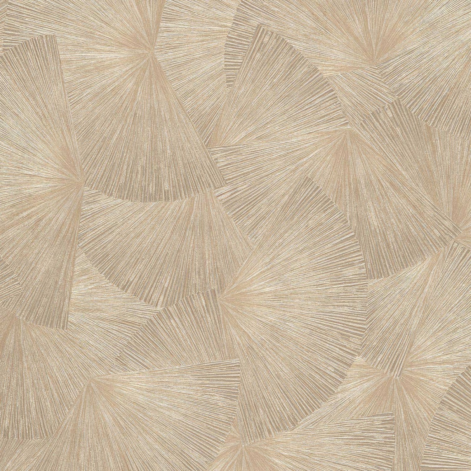 Bricoflor Goldene Tapete mit Metallic Effekt Vliestapete in Gold Ideal Fürs Wohnzimmer von Bricoflor