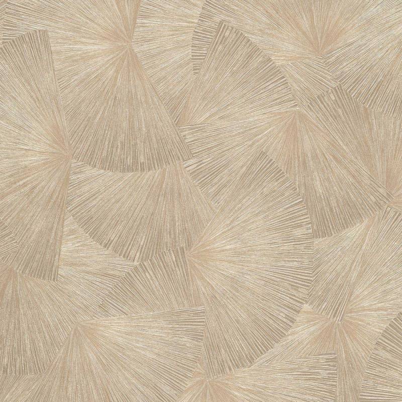 Bricoflor Goldene Tapete mit Metallic Effekt Vliestapete in Gold Ideal Fürs Wohnzimmer von Bricoflor