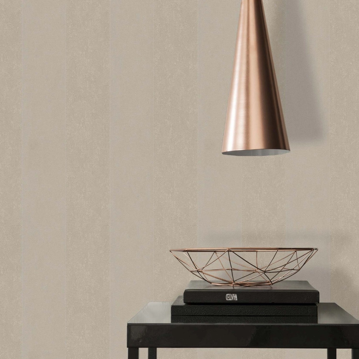 Bricoflor Graue Streifentapete Elegant Klassische Tapete mit Streifen aus Samt für Wohnzimmer und Schlafzimmer Flock Vliestapete mit Blockstreifen Bricoflor Graue Streifentapete Elegant Klassische Tapete mit Streifen aus Samt für Wohnzimmer und Schlafzimmer Flock Vliestapete mit Blockstreifen von Bricoflor