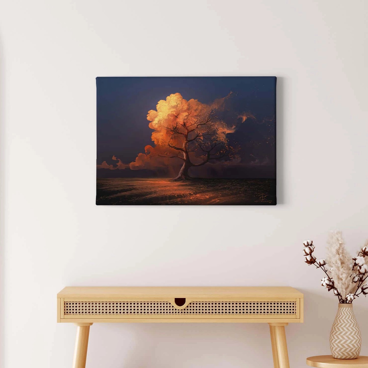 Bricoflor Leinwand Bild Mit Baum Motiv In Blau Und Orange Herbst Bild Auf Leinwand Ideal Für Schlafzimmer Wandbild Mit Herbstlaub Auf Keilrahmen Bricoflor Leinwand Bild Mit Baum Motiv In Blau Und Orange Herbst Bild Auf Leinwand Ideal Für Schlafzimmer Wandbild Mit Herbstlaub Auf Keilrahmen von Bricoflor