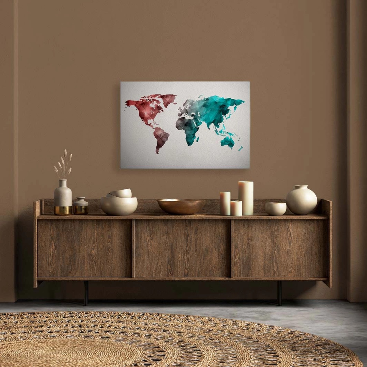 Bricoflor Leinwand Bild Mit Weltkarte Im Grafik Stil Modernes Wandbild Mit Landkarte Bunt Kinderzimmer Und Wohnzimmer Leinwandbild Auf Keilrahmen Bricoflor Leinwand Bild Mit Weltkarte Im Grafik Stil Modernes Wandbild Mit Landkarte Bunt Kinderzimmer Und Wohnzimmer Leinwandbild Auf Keilrahmen von Bricoflor