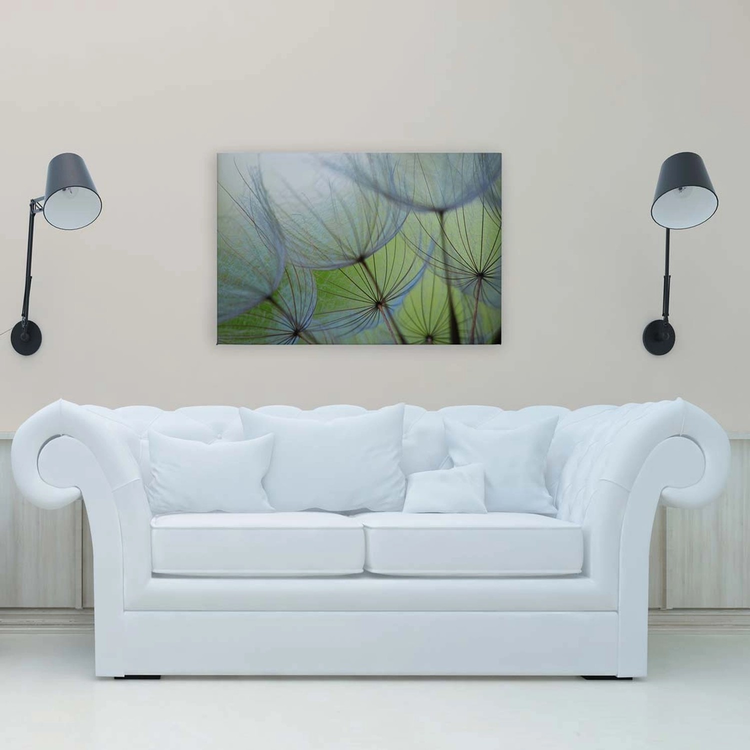 Bricoflor Leinwandbild Pusteblume 120 X 80 Cm Für Schlafzimmer Und Büro Deko Wandbild Grün Weiß Leinwand Mit Blumen Motiv Bricoflor Leinwandbild Pusteblume 120 X 80 Cm Für Schlafzimmer Und Büro Deko Wandbild Grün Weiß Leinwand Mit Blumen Motiv von Bricoflor