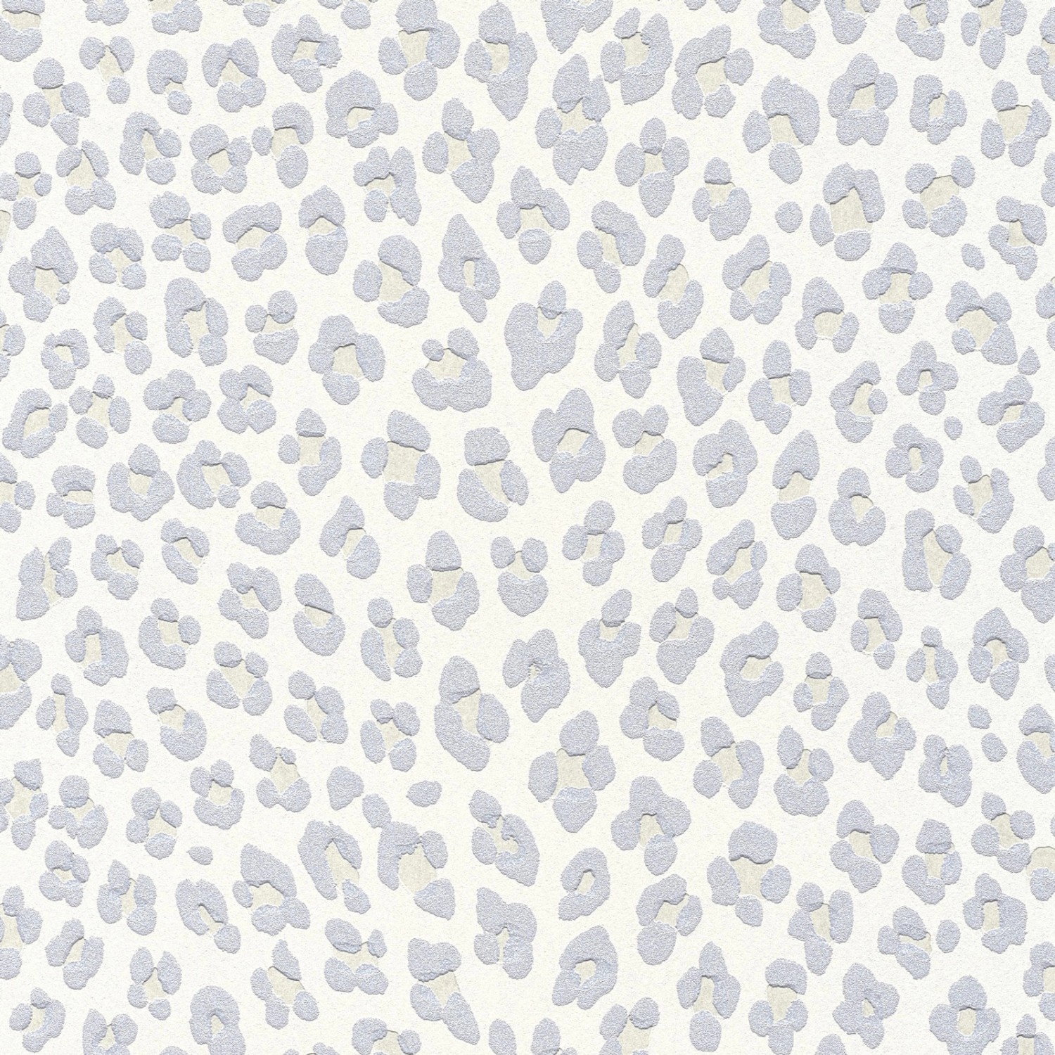 Bricoflor Leoparden Tapete Weiß animal Print Vliestapete mit Leo Muster in Silber Grau Vlies Wandtapete mit Fell Design ausgefallen für Schlafzimmer von Bricoflor