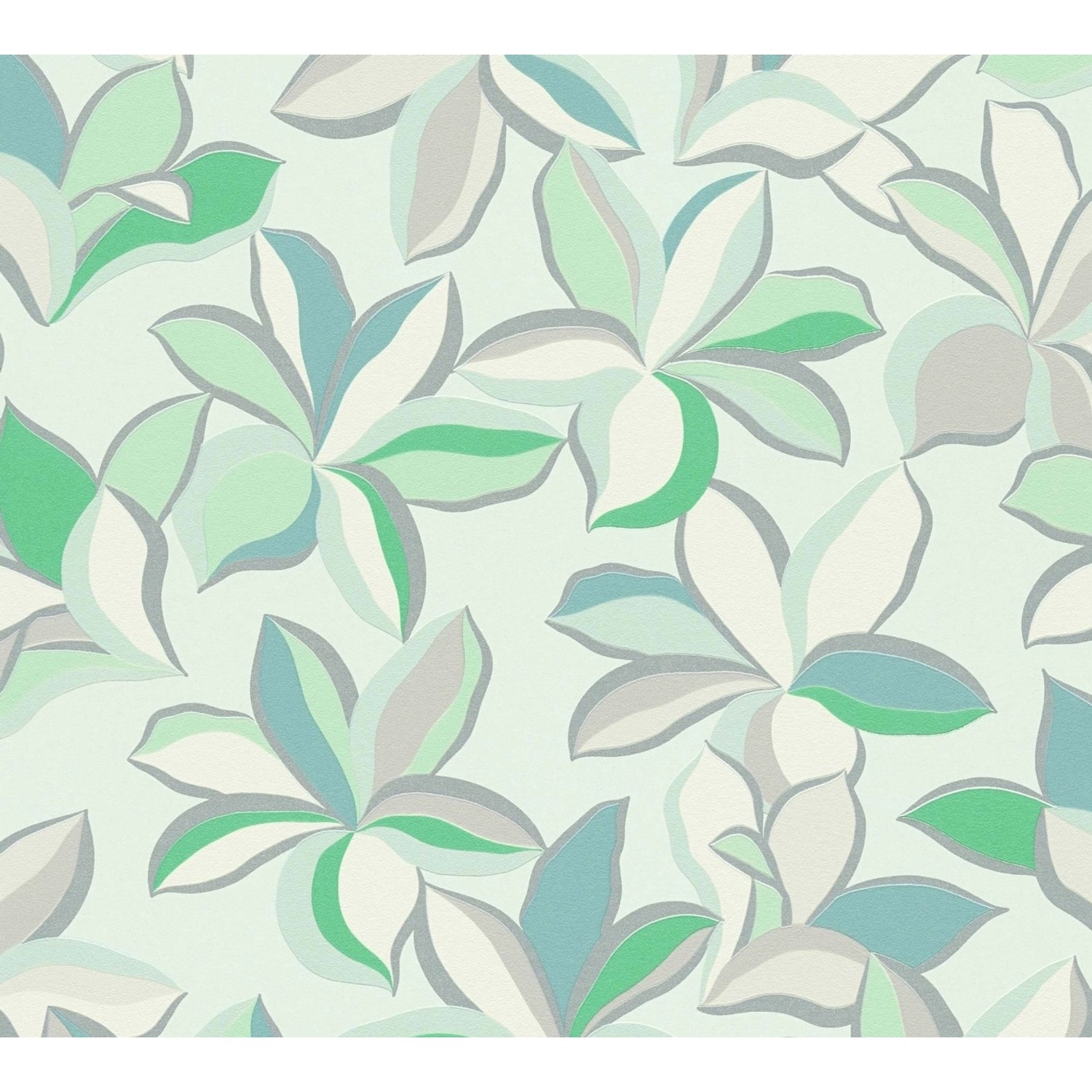 Bricoflor Lilien Tapete in Grün Silber Moderne Blumentapete Grün Kinderzimmer und Schlafzimmer Vliestapete mit Blumen in Hellgrün Bricoflor Lilien Tapete in Grün Silber Moderne Blumentapete Grün Kinderzimmer und Schlafzimmer Vliestapete mit Blumen in Hellgrün von Bricoflor