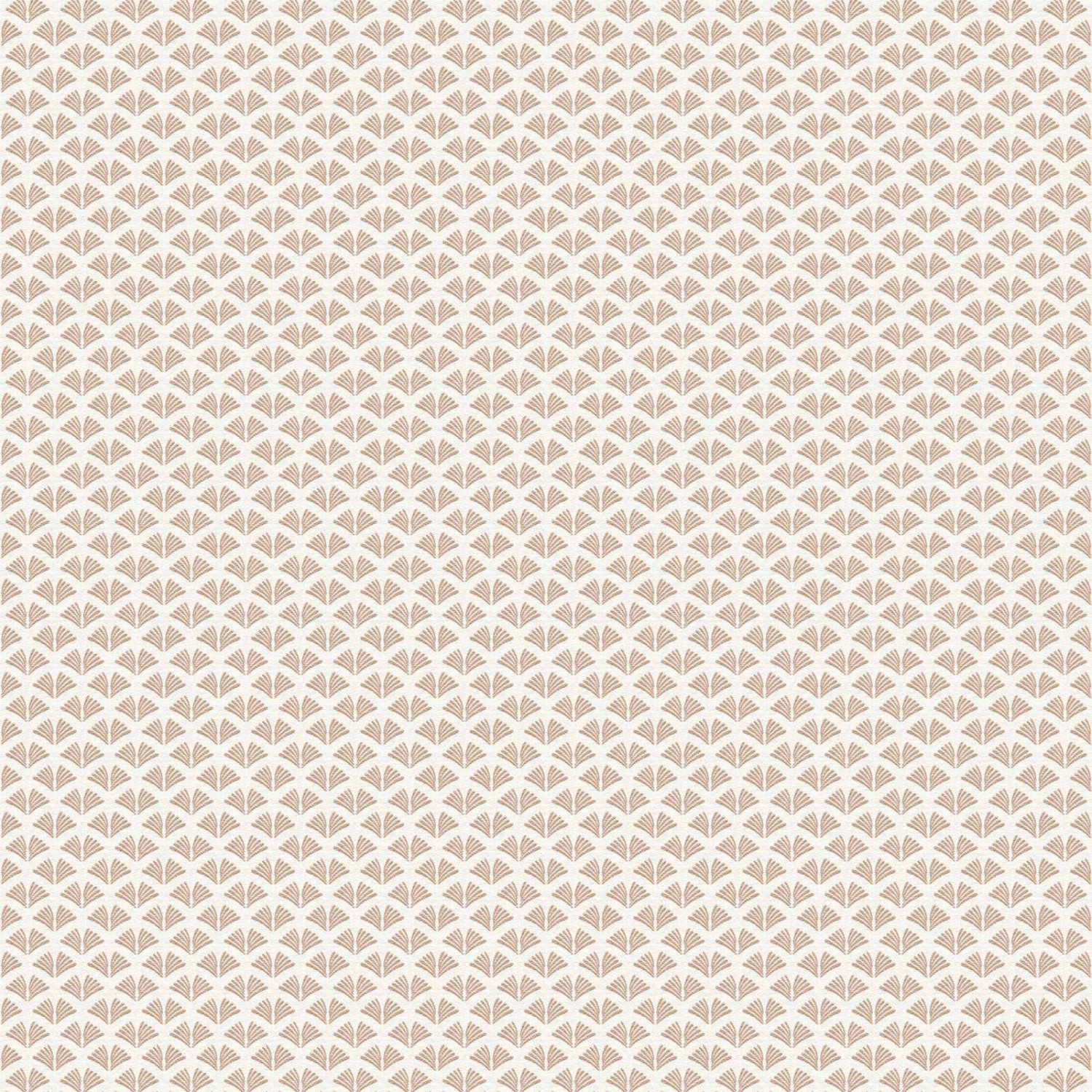 Bricoflor Metallic Tapete mit Ornament Art Deco Vliestapete in Weiß und Rosegold 20er Jahre Wandtapete Ideal für Wohnzimmer und Esszimmer von Bricoflor
