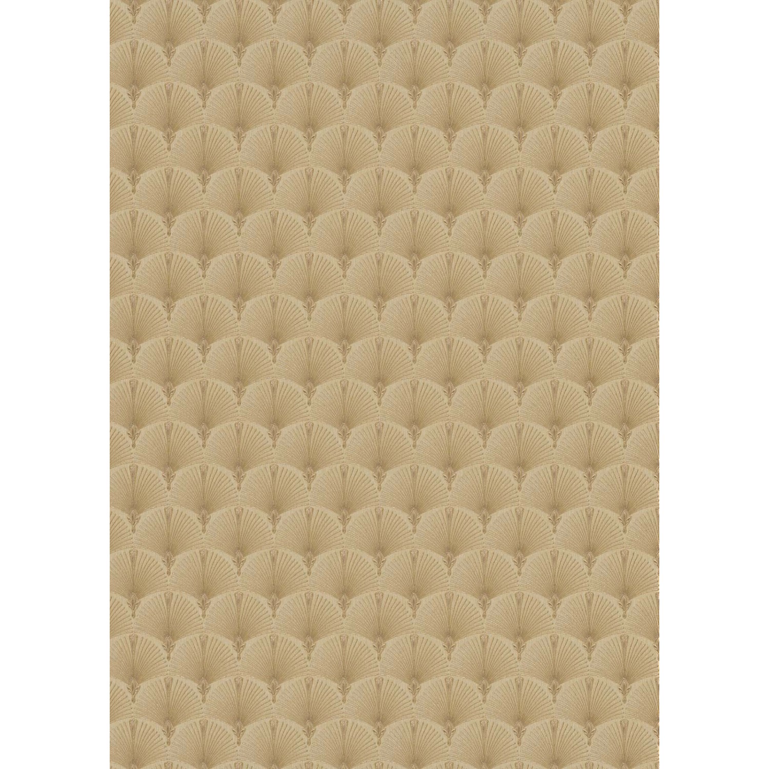 Bricoflor Ornament Vliestapete in Gold von Bricoflor