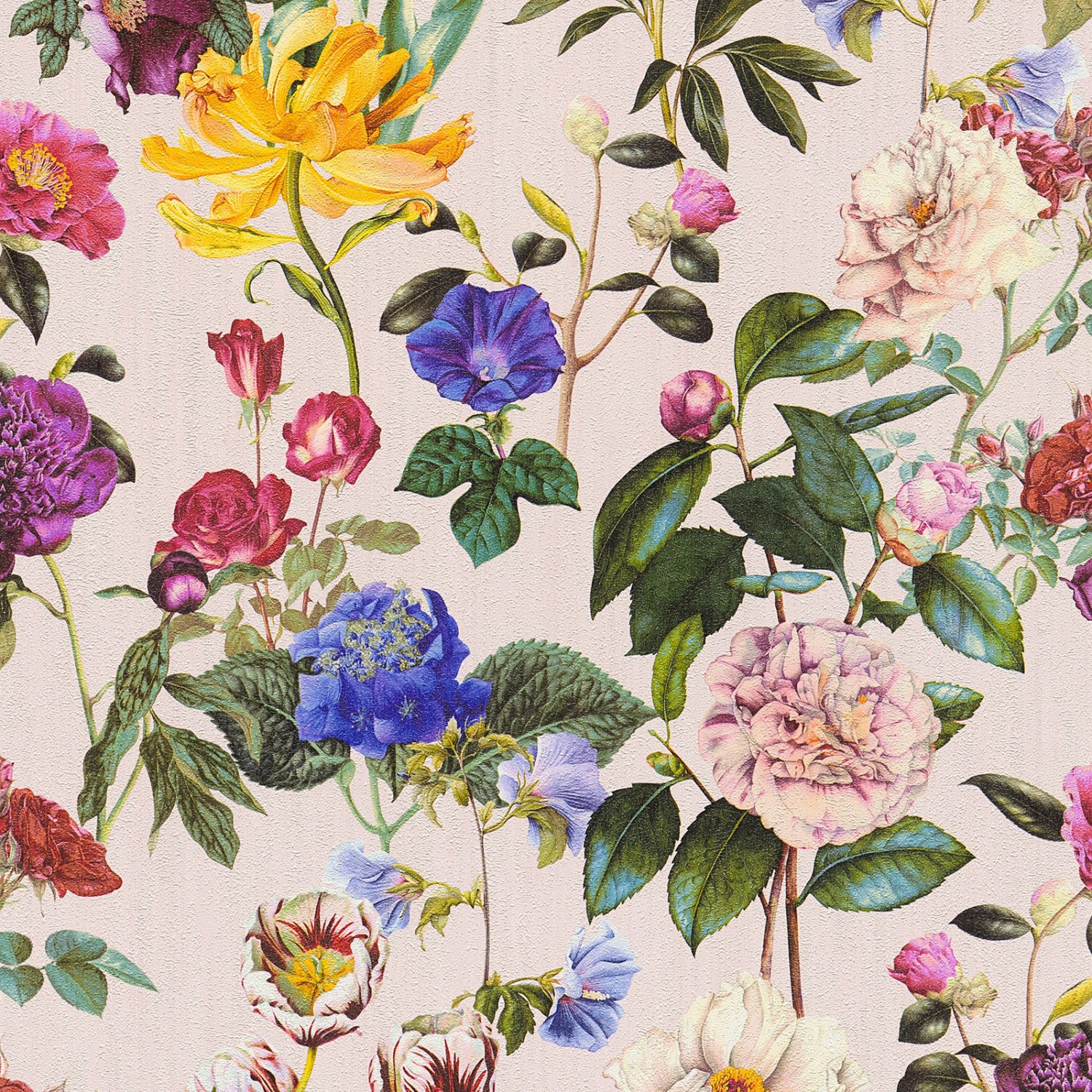 Bricoflor Rosa Blumentapete Moderne Tapete mit Blumen in Bunt Ideal für Wohnzimmer und Schlafzimmer Florale Vliestapete im Botanik Stil Bricoflor Rosa Blumentapete Moderne Tapete mit Blumen in Bunt Ideal für Wohnzimmer und Schlafzimmer Florale Vliestapete im Botanik Stil von Bricoflor