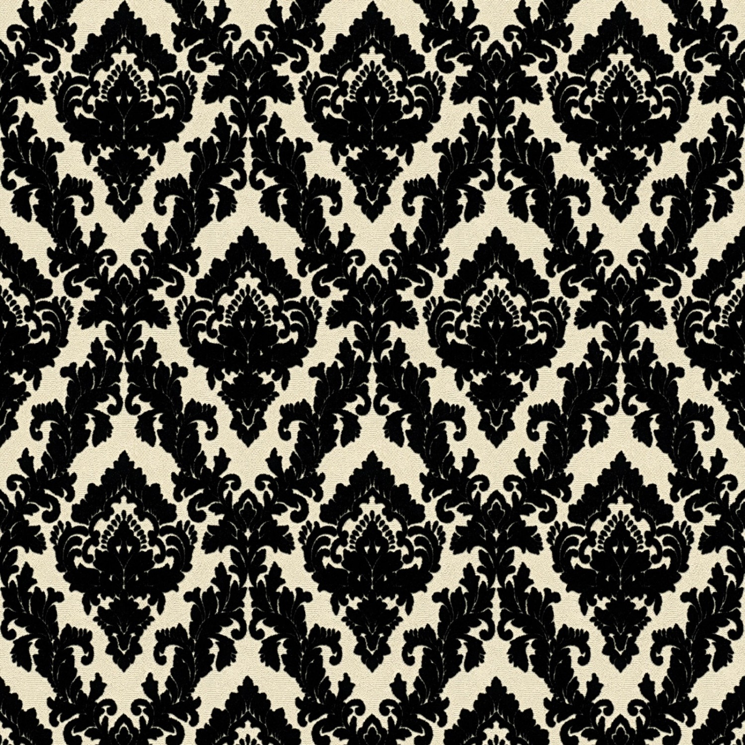 Bricoflor Samt Tapete in Schwarz Weiß Barock Vliestapete mit Ornament aus Flock auf Vinyl Wohnzimmer und Esszimmer Wandtapete mit Muster Elegant Bricoflor Samt Tapete in Schwarz Weiß Barock Vliestapete mit Ornament aus Flock auf Vinyl Wohnzimmer und Esszimmer Wandtapete mit Muster Elegant von Bricoflor