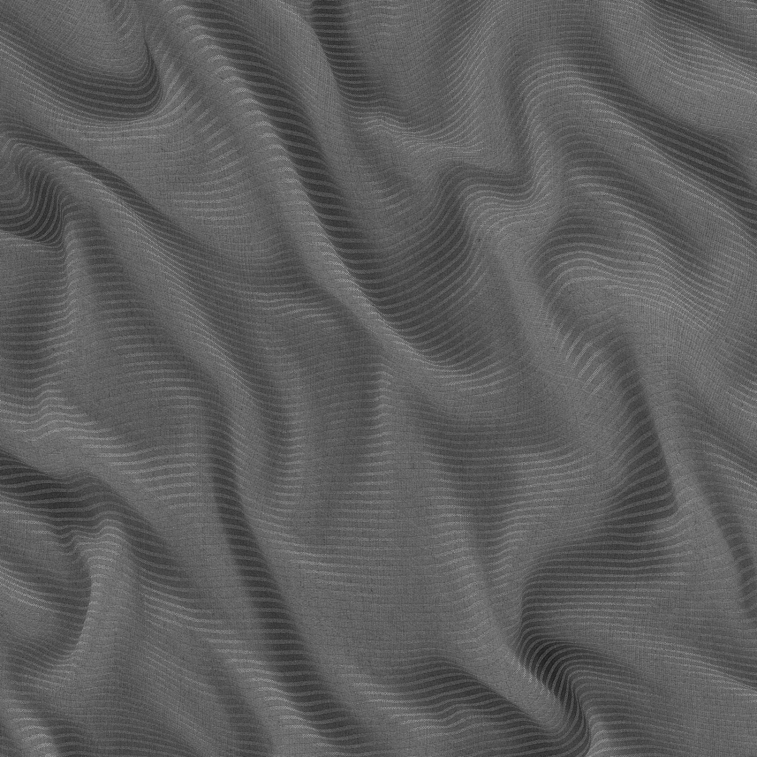 Bricoflor Schwarze Tapete in 3D Optik Moderne Vliestapete mit Metallic Effekt in Dunkelgrau Wandtapete in Anthrazit mit Falten Muster für Schlafzimmer von Bricoflor