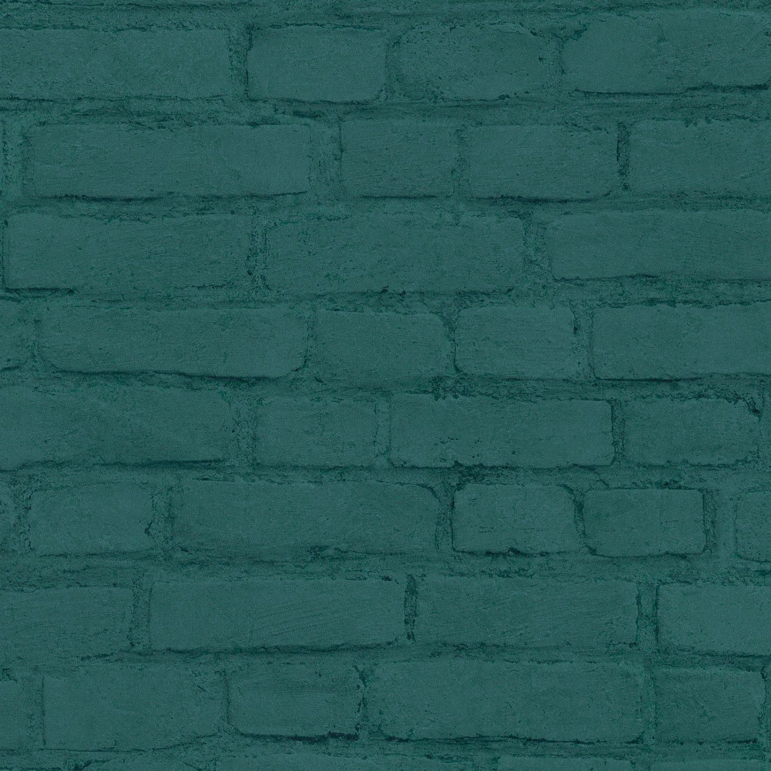 Bricoflor Steinoptik Tapete in Smaragdgrün Vlies Steintapete Dunkelgrün für Schlafzimmer und Wohnzimmer Petrol Vliestapete in Mauer Optik Modern von Bricoflor