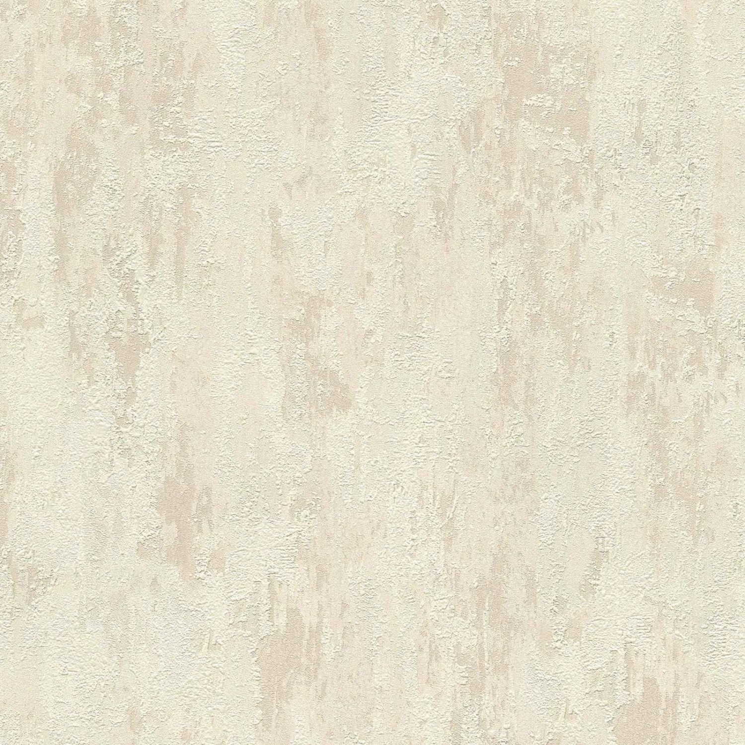 Bricoflor Strukturtapete in Creme Weiß Helle Vliestapete mit Struktur Effekt für Küche und Schlafzimmer Vinyl Wandtapete im Uni Stil von Bricoflor