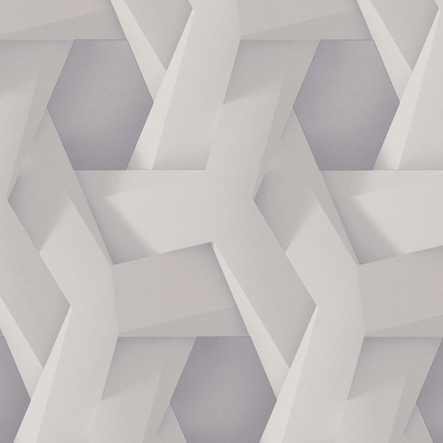 Bricoflor Tapete 3D Geometrische Muster Grau Moderne Vliestapete Ideal für Jugendzimmer und Schlafzimmer Grafische Wandtapete von Bricoflor