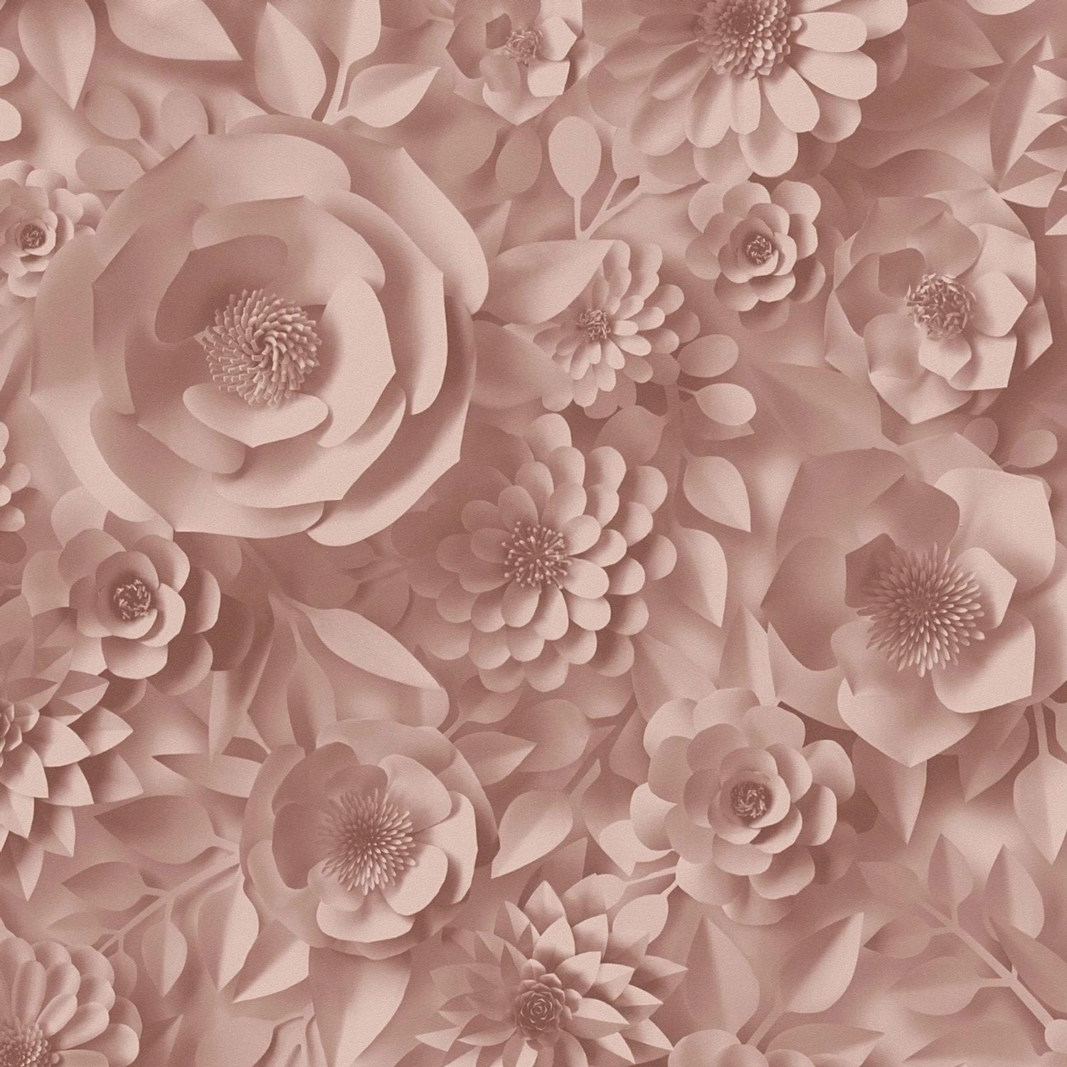 Bricoflor Tapete Rosa mit Blumen 3D Vliestapete in Altrosa Modern Vlies Blumentapete Ideal für Schlafzimmer und Kinderzimmer Bricoflor Tapete Rosa mit Blumen 3D Vliestapete in Altrosa Modern Vlies Blumentapete Ideal für Schlafzimmer und Kinderzimmer von Bricoflor