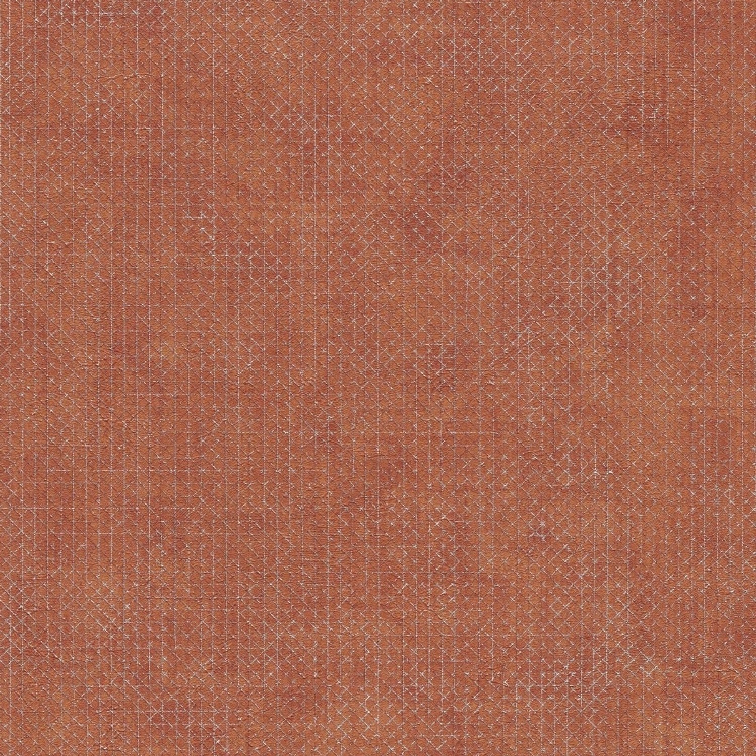 Bricoflor Tapete Vlies Terracotta Moderne Geometrische Vliestapete mit Metallic Effekt in Rot Braun Ideal für Wohnzimmer und Küche von Bricoflor