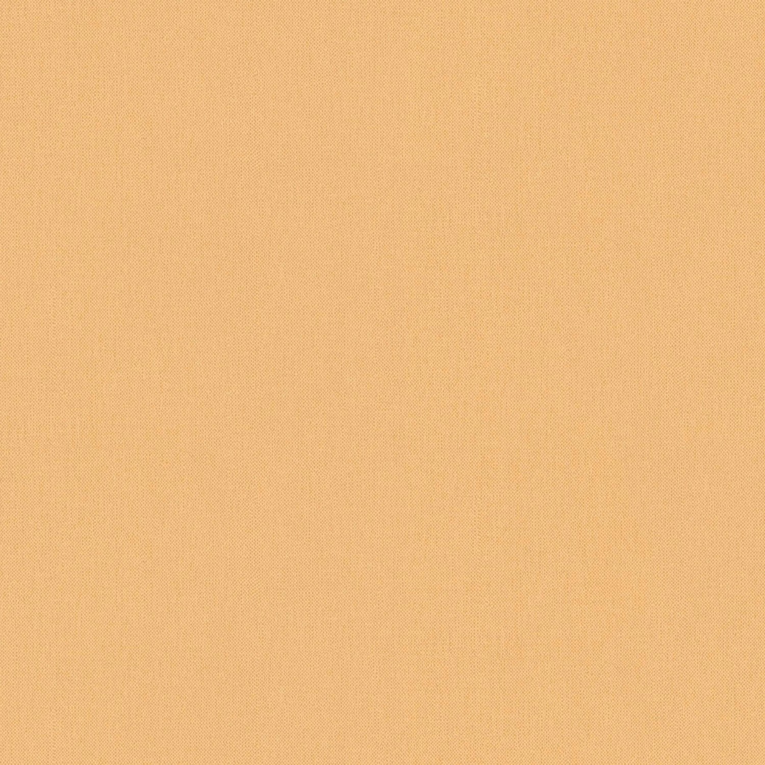 Bricoflor Textiloptik Tapete in Orange Moderne Uni Vliestapete in Apricot für Mädchenzimmer Einfarbige Leinen Wandtapete für Schlafzimmer von Bricoflor