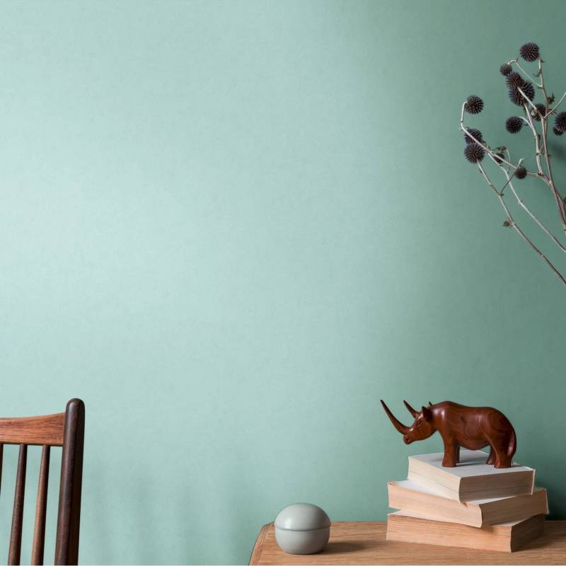 Bricoflor Uni Vliestapete Mintgrün Pastell Für Schlafzimmer Und Kinderzimmer Einfarbige Tapete Schlicht In Türkis von Bricoflor