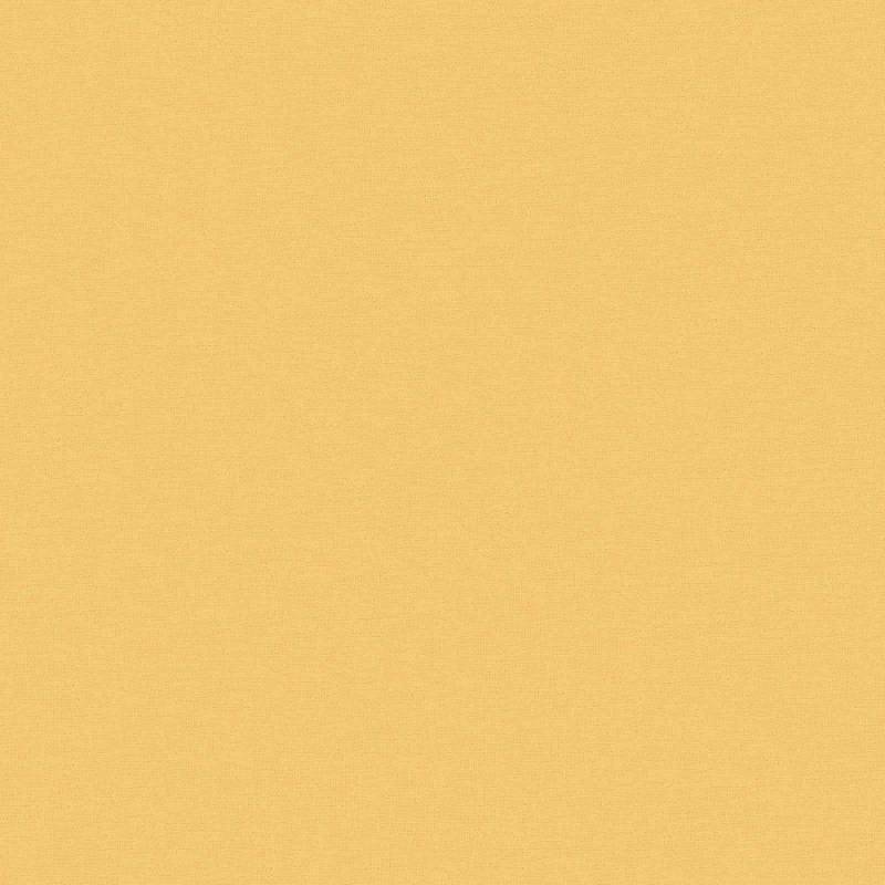 Bricoflor Vliestapete Gelb Orange Moderne Uni Tapete in Textil Optik für Kinderzimmer und Wohnzimmer Uni Wandtapete in Leinenoptik Modern von Bricoflor
