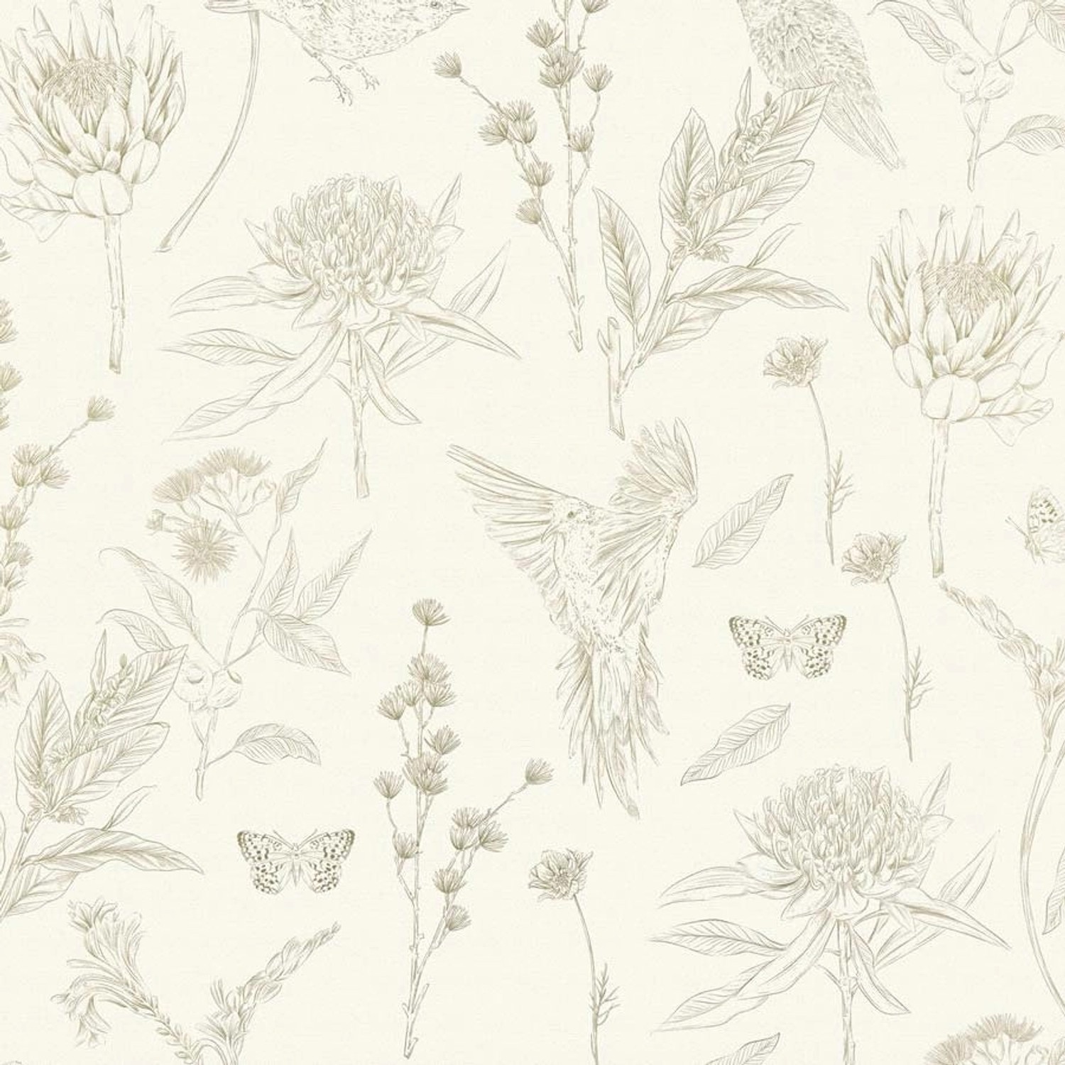 Bricoflor Vintage Tapete Mit Wildblumen Creme Grün Landhaus Vliestapete Mit Blumen Vögeln Und Schmetterlingen Für Schlafzimmer Bricoflor Vintage Tapete Mit Wildblumen Creme Grün Landhaus Vliestapete Mit Blumen Vögeln Und Schmetterlingen Für Schlafzimmer von Bricoflor