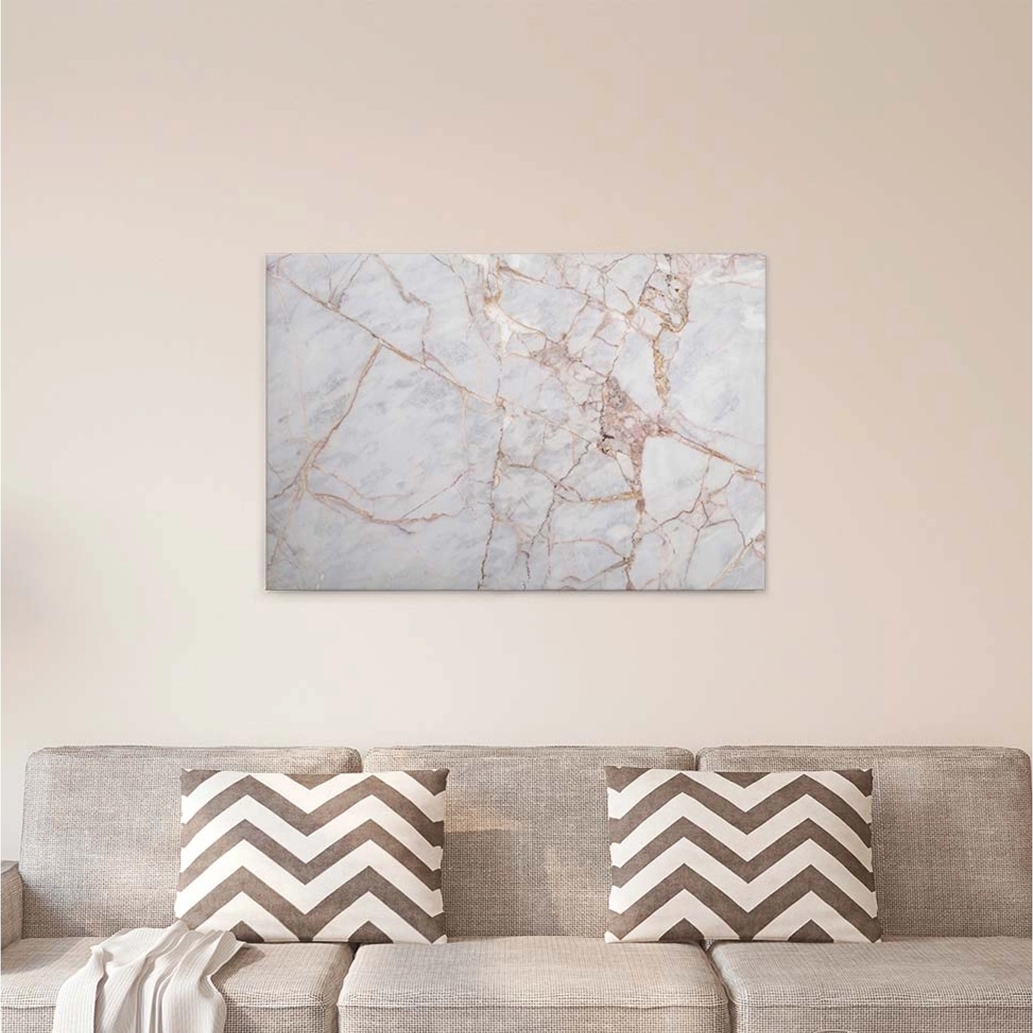 Bricoflor Wandbild Mit Marmor Motiv Ideal Für Badezimmer Und Schlafzimmer Marmor Leinwand Bild In Weiß Und Gold Auf Canvas Keilrahmen Bricoflor Wandbild Mit Marmor Motiv Ideal Für Badezimmer Und Schlafzimmer Marmor Leinwand Bild In Weiß Und Gold Auf Canvas Keilrahmen von Bricoflor