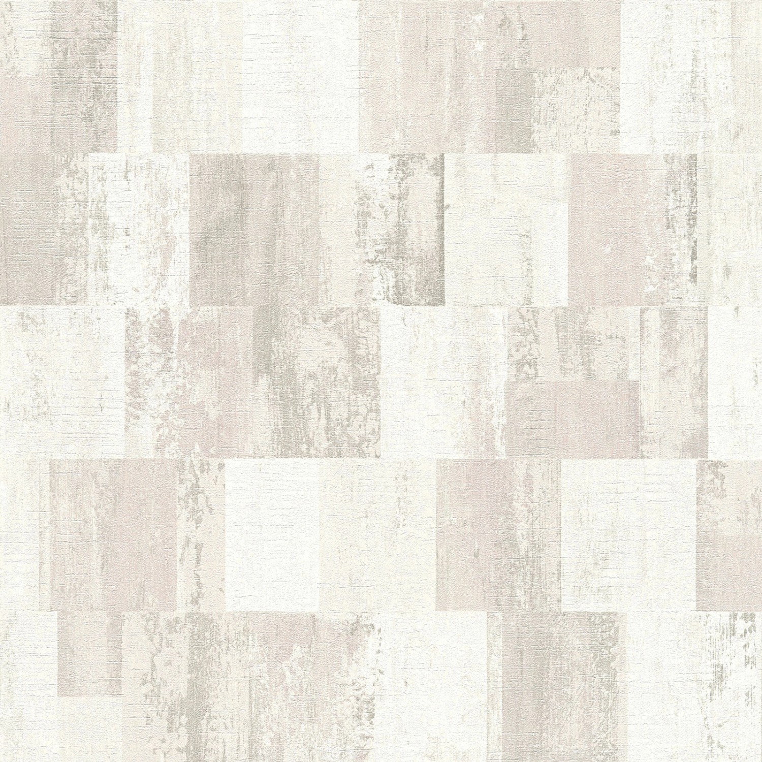 Bricoflor Würfel Tapete in Creme Weiß Vintage Vliestapete mit Quadrat Muster Vlies Mustertapete Geometrisch Ideal für Schlafzimmer und Küche von Bricoflor