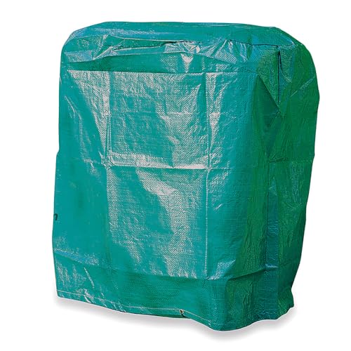 Briconess.com Abdeckplane Ø 80 x 70 cm Schutzhülle aus wasserdichtem Polyethylen für runde Grills von Briconess.com