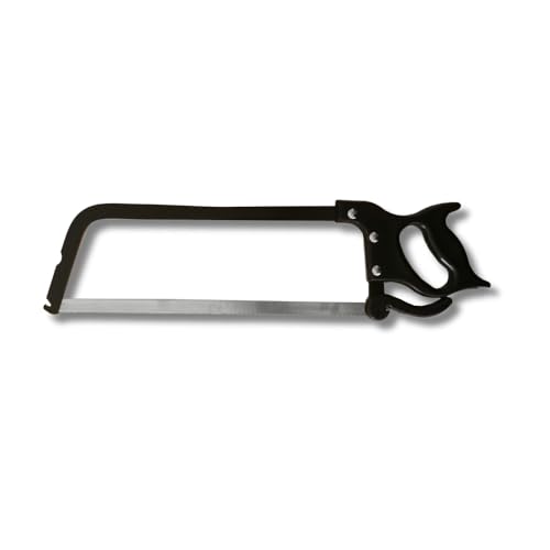 Briconess.com Fleischersäge 45 cm Stahl mit Hebel zum schnellen Sägeblattwechsel Briconess.com Fleischersäge 45 cm Stahl mit Hebel zum schnellen Sägeblattwechsel von Briconess.com