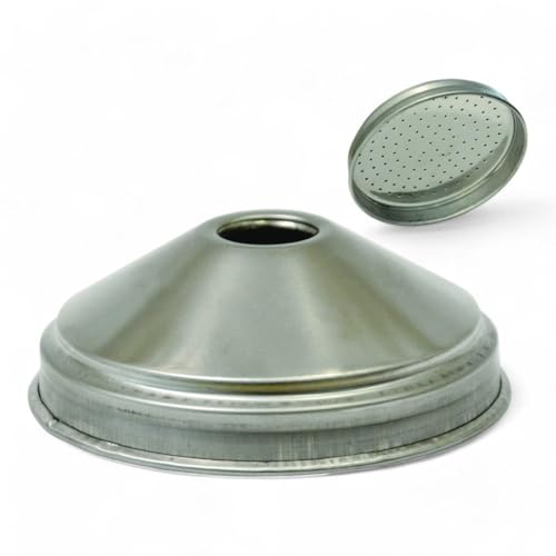 Briconess.com Runder Duschkopf aus hochwertigem Edelstahl mit 100 mm Durchmesser für ein komfortables und modernes Duscherlebnis von Briconess.com