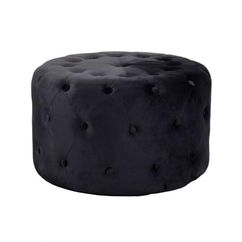 Briconess.com Sitzsack rund 67 cm mit weichem und farbigem Samt bezogen - Schwarz Briconess.com Sitzsack rund 67 cm mit weichem und farbigem Samt bezogen - Schwarz von Briconess.com
