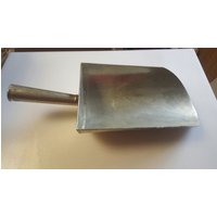 Große Metallschaufel Verzinnter Stahl - Made in France 11 X 7 Zoll von BridgeVintageChina