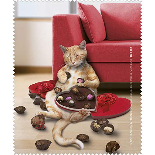 Bridgeman Art Library Microfasertuch/Brillenputztuch Naschkatze RBT302 von Bridgeman Art Library