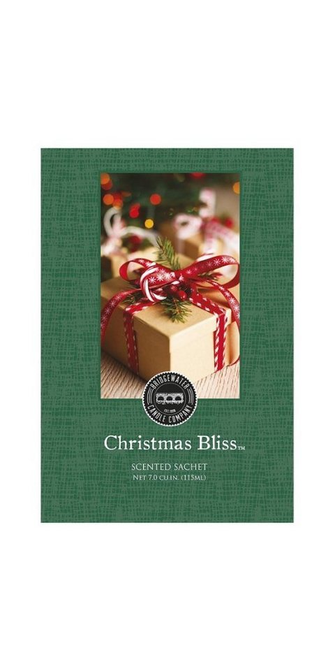 Bridgewater Candle Company Raumduft Duftsachet Christmas Bliss 115ml, 115ml parfümierte Tonerde im Duftbeutel von Bridgewater Candle Company