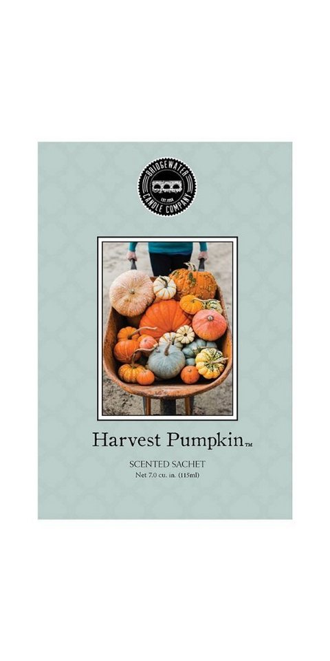 Bridgewater Candle Company Raumduft Duftsachet Harvest Pumpkin 115ml, 115ml parfümierte Tonerde im Duftbeutel von Bridgewater Candle Company