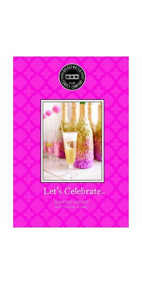 Bridgewater Candle Company Raumduft Duftsachet Let´s Celebrate 115ml, 115ml parfümierte Tonerde im Duftbeutel Bridgewater Candle Company Raumduft Duftsachet Let´s Celebrate 115ml, 115ml parfümierte Tonerde im Duftbeutel von Bridgewater Candle Company