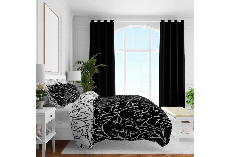 Brielle Bettwäsche Brielle Mako-Satin Bedding Set - 3 pcs Black-and-white Brielle Bettwäsche Brielle Mako-Satin Bedding Set - 3 pcs Black-and-white von Brielle