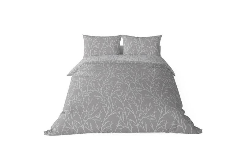 Brielle Bettwäsche Brielle Mako-Satin Bedding Set - 3 pcs Dark gray-light gray Brielle Bettwäsche Brielle Mako-Satin Bedding Set - 3 pcs Dark gray-light gray von Brielle