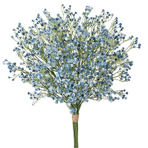 12 Stücke Künstliches Schleierkraut Kunstblumen Gypsophila Blumenstrauß Dekorative Künstliches Blumen für Zuhause Hochzeit Party Dekor Blumenstrauß von Briful