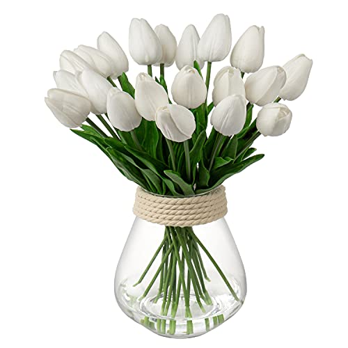 20 Stück Künstliche Blumen Unechte Blumen Tulpe Gefälschte Blume Tulpe Blumenstrauß Latex Blumen Seide Tulpe Real-Touch für Home Party Hochzeitsstrauß Garten Dekoration 20 Stück Künstliche Blumen Unechte Blumen Tulpe Gefälschte Blume Tulpe Blumenstrauß Latex Blumen Seide Tulpe Real-Touch für Home Party Hochzeitsstrauß Garten Dekoration von Briful