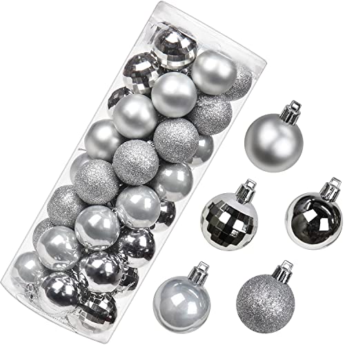 4CM Weihnachtsdeko Weihnachtskugeln, 40 Stücke Bruchsiche Christbaumkugeln Ornamente Weihnachtsbaumschmuck für Weihnachtsbaum Christbaumkugeln Weihnachtsdekoration Kugeln 4CM Weihnachtsdeko Weihnachtskugeln, 40 Stücke Bruchsiche Christbaumkugeln Ornamente Weihnachtsbaumschmuck für Weihnachtsbaum Christbaumkugeln Weihnachtsdekoration Kugeln von Briful