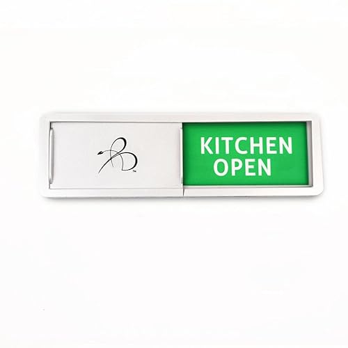 Bright Line Eating Magnet für Küche, offen/geschlossen, lustiges und funktionales Schild für Geschirrspüler, Kühlschrank und Schränke von Bright Line Eating