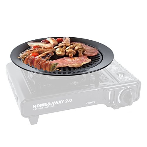 Grill Aufsatzplatte für Gaskocher von Bright Spark