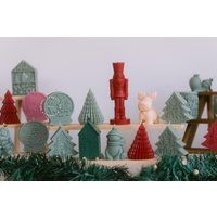 Personalisierte Nussknacker Kerze | Festliches Sojawachs Aroma Einzigartiges Weihnachtsgeschenk Bright Candles Co. |Festliche Sojakerze Perfektes von BrightCandlesCoAU