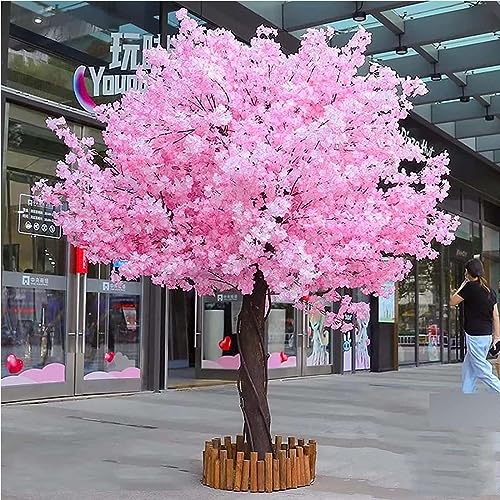 BrightFootBook Künstlicher Rosa Kirschblütenbaum, Handgefertigte Gefälschte Sakura-Seidenblumendekoration, Wunschbaum, Für Im Innen- Und Außenbereich, Party-Restaurant,Round-1x0.6m BrightFootBook Künstlicher Rosa Kirschblütenbaum, Handgefertigte Gefälschte Sakura-Seidenblumendekoration, Wunschbaum, Für Im Innen- Und Außenbereich, Party-Restaurant,Round-1x0.6m von BrightFootBook