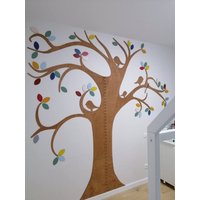 Baum-Wachstumstabelle Für Kinder, Kinderzimmer Spielzimmer Wanddeko, Geschenke Kinder von BrightGiftUS