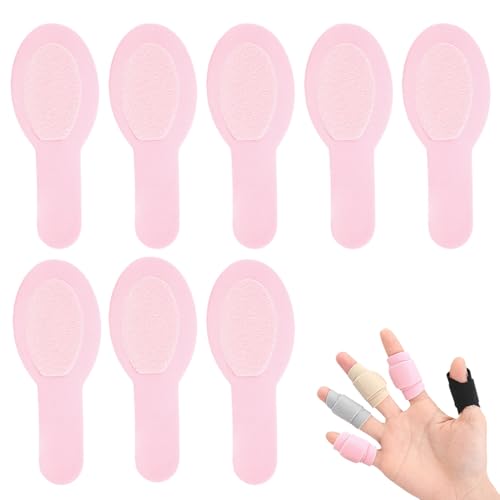 BrightGlow Fingerschiene Verstellbare Finger Schiene Fingerbandage Stacksche Schiene Fingerorthese Zur Ruhigstellung Einstellbar Fingerbandage für Zeigefinger Mittelfinger Ringfinger Rosa 8 Stück BrightGlow Fingerschiene Verstellbare Finger Schiene Fingerbandage Stacksche Schiene Fingerorthese Zur Ruhigstellung Einstellbar Fingerbandage für Zeigefinger Mittelfinger Ringfinger Rosa 8 Stück von BrightGlow