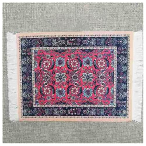 BrightGlow Teppich Mauspad 18x23cm Mini Teppich Mauspads Orientteppich Klein Rechteck Mauspad mit Quaste Boho Untersetzer Gaming Schreibtischunterlage für Desktop Pc Laptop 39#bunt BrightGlow Teppich Mauspad 18x23cm Mini Teppich Mauspads Orientteppich Klein Rechteck Mauspad mit Quaste Boho Untersetzer Gaming Schreibtischunterlage für Desktop Pc Laptop 39#bunt von BrightGlow