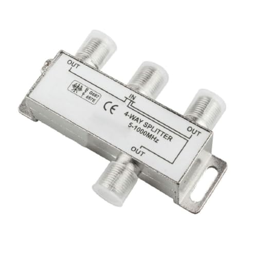 3-Wege-Verteiler 5-1000 MHz: Ideal zur Optimierung Ihres Signals und gewährleistet eine effiziente und verlustfreie Verteilung auf verschiedenen Geräten. Leistung und Qualität in einem Gerät. von Brightium