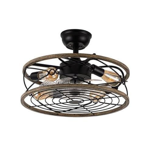Brightium DC-Ventilator, 8 transparente Flügel, 31/40 x 50 x 50 cm, 6 Geschwindigkeitsstufen, Fernbedienung und Timer, ideal zum Auffrischen von Räumen. von Brightium