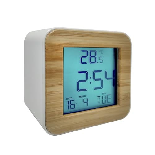 Brightium Digitale Uhr mit Alarm und Kalender, LED-Display, Stoppuhr- und Timer-Funktionen, ideal für die Überwachung von Zeitplänen und die tägliche Organisation. von Brightium